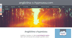 Desktop Screenshot of anglictina-s-hypnozou.com