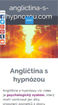 Mobile Screenshot of anglictina-s-hypnozou.com